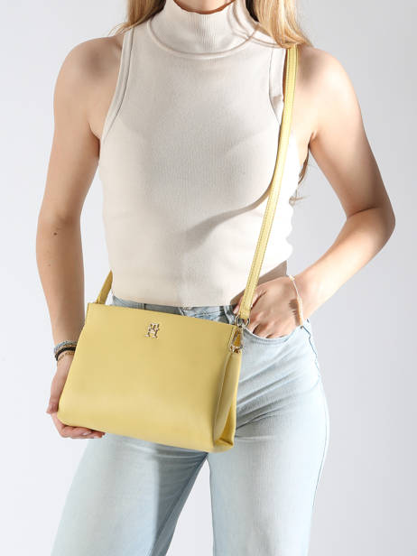 Cross Body Tas Th Legacy Gerecycleerd Polyester Tommy hilfiger Geel th legacy AW17225 ander zicht 1